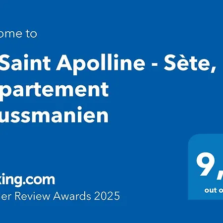 Le Saint Apolline - Sete, Appartement Haussmanien Exterior photo